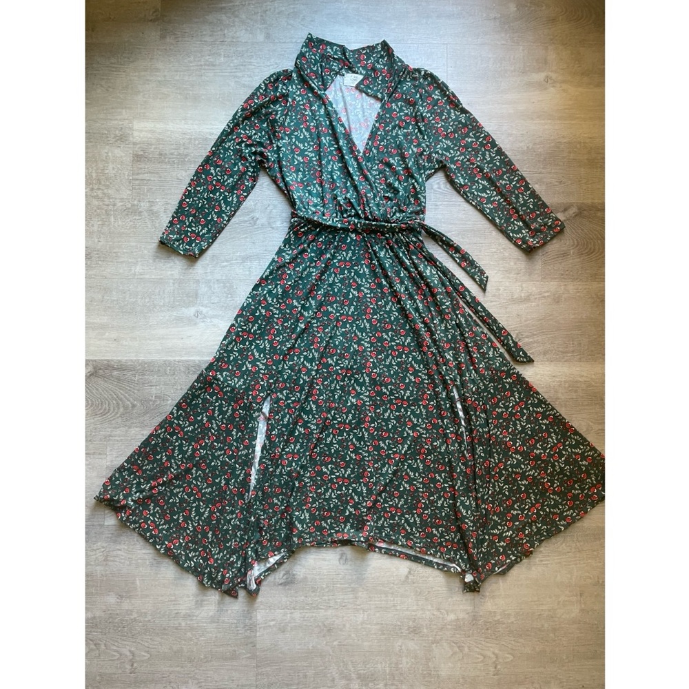 If She Loves Faux Wrap Dress size L